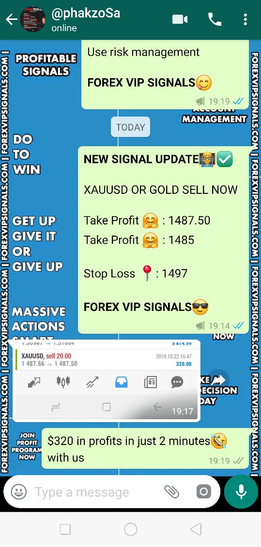 22 OCTOBER 2019 – TRADING WITH FOREX VIP SIGNALS REVIEW