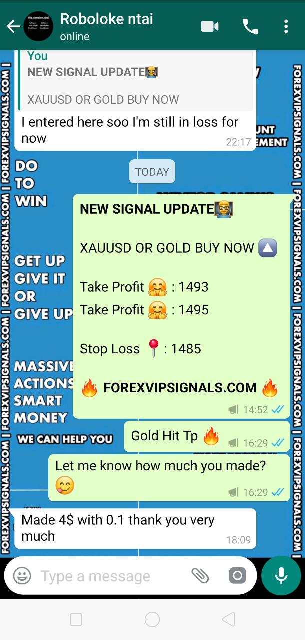 forex signals performance