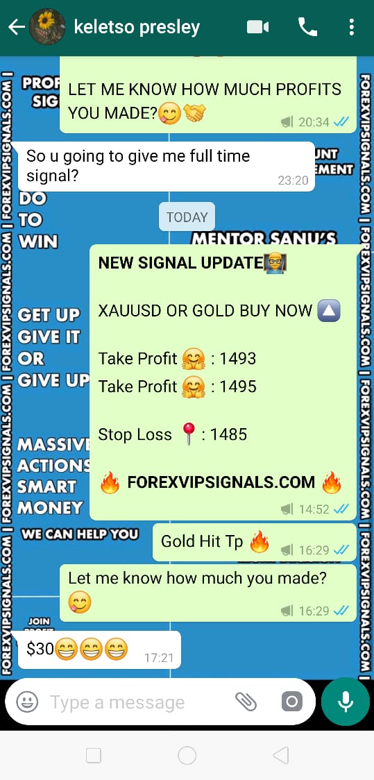 forex signals performance