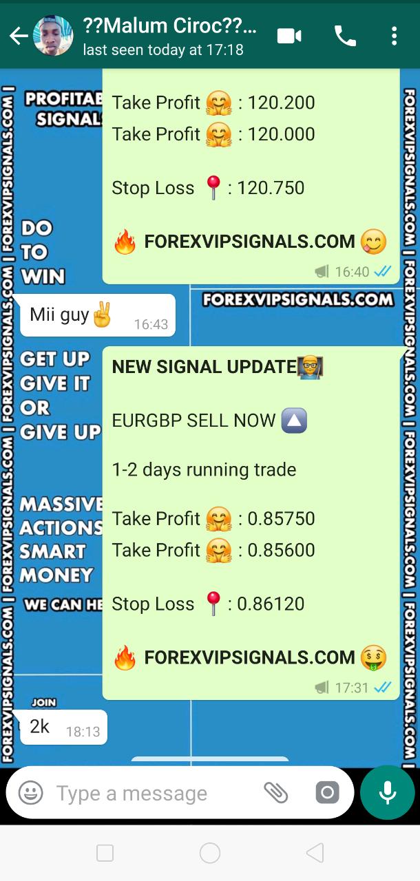 vip signal forex