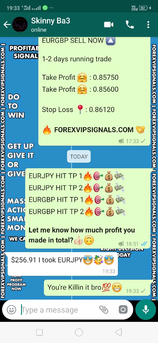 forex signal via whatsapp