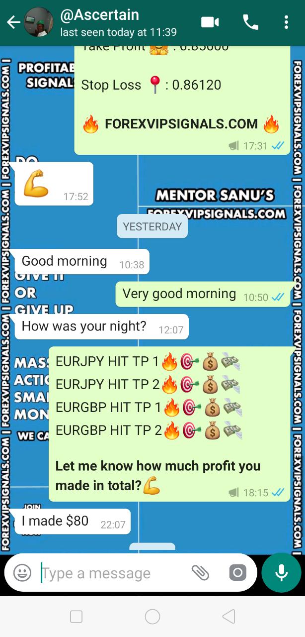 forex vip signals