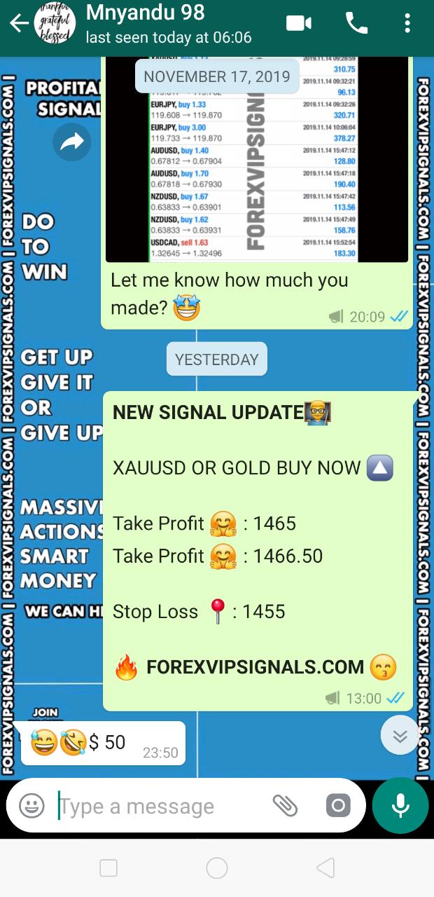 vip forex signals