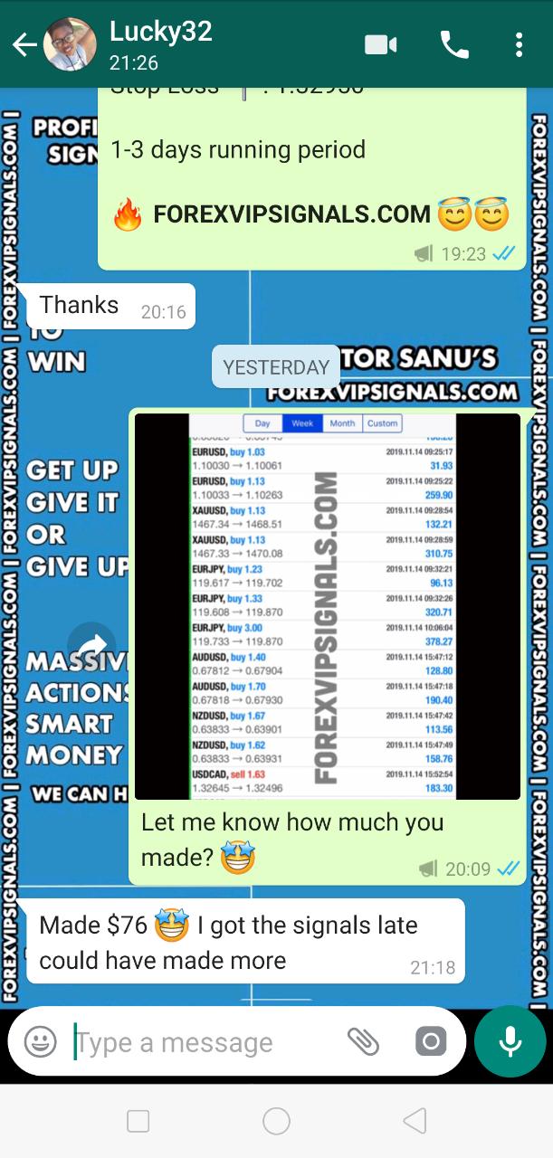 best free forex signals whatsapp