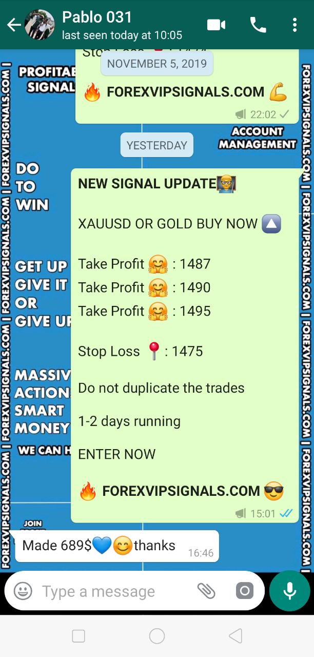 free vip forex signal