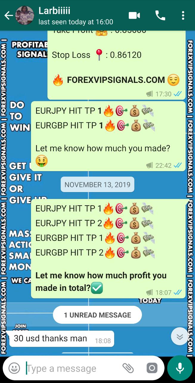 whatsapp forex signals