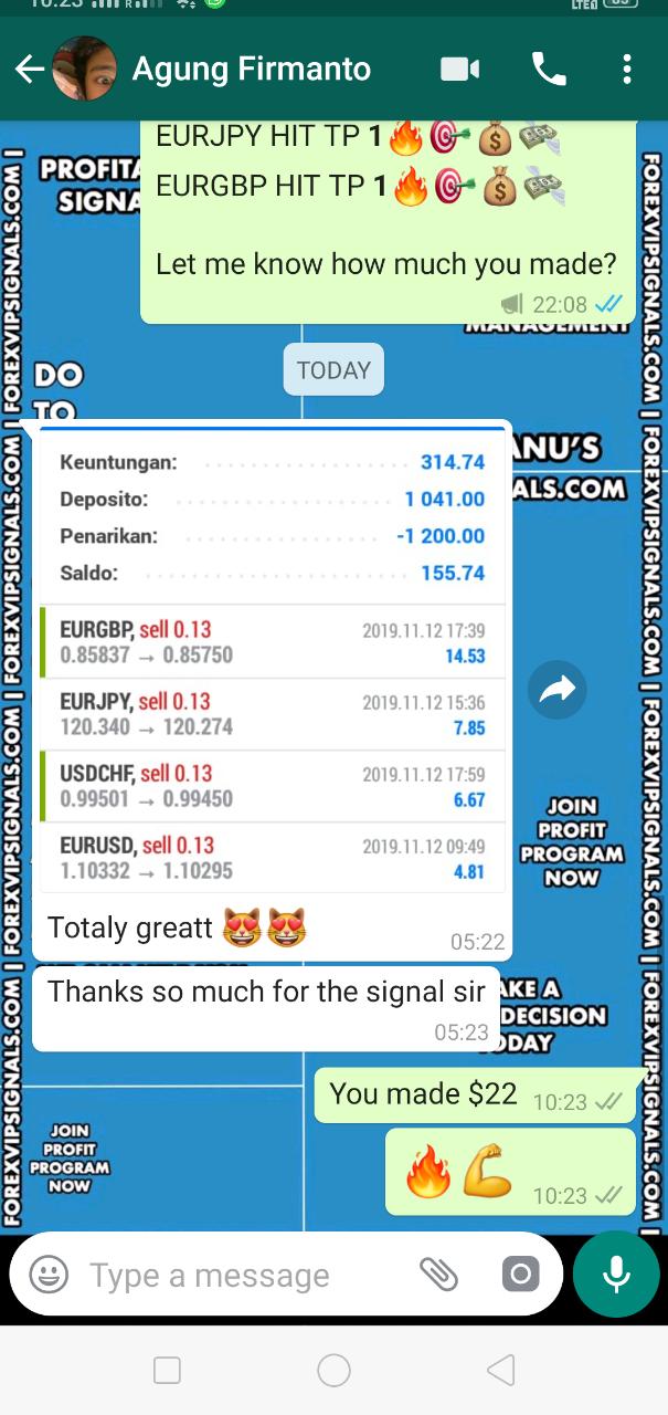 free vip forex signal