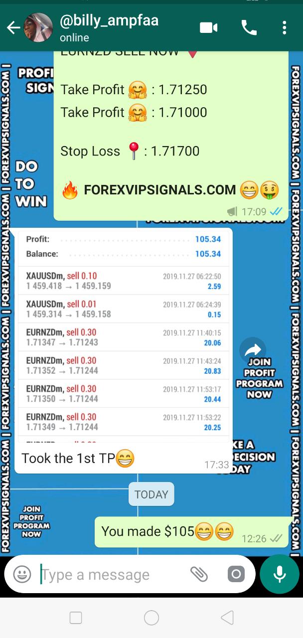 free vip forex signal