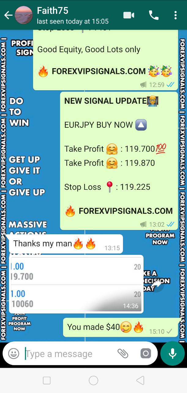 forex vip signals telegram