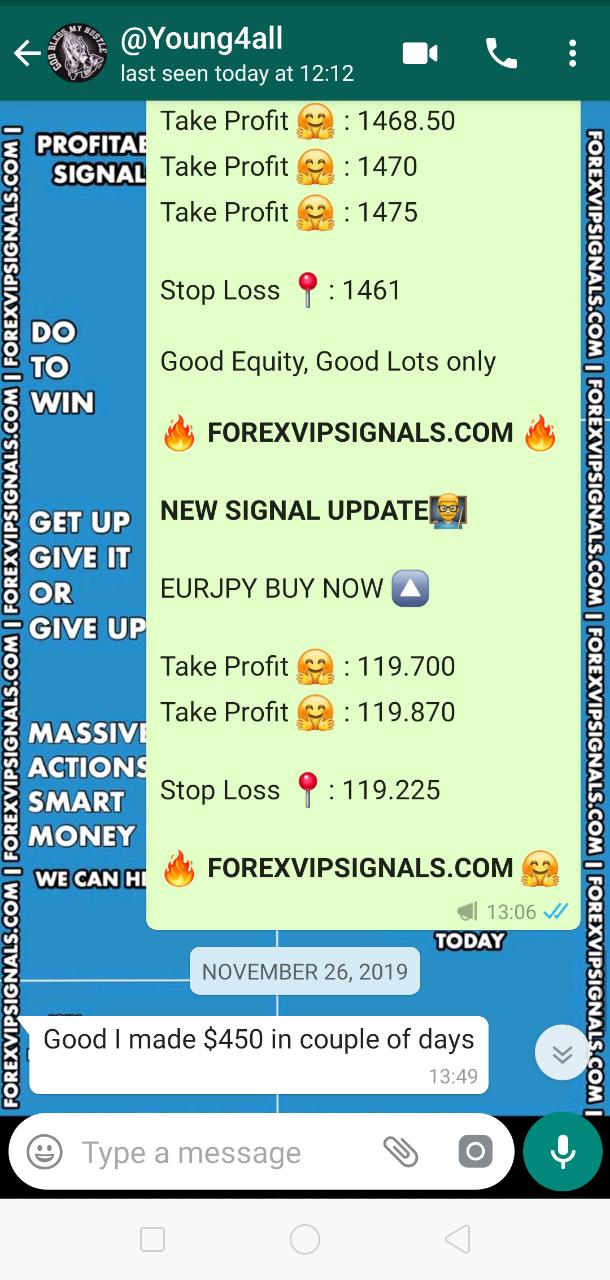 free vip forex signal