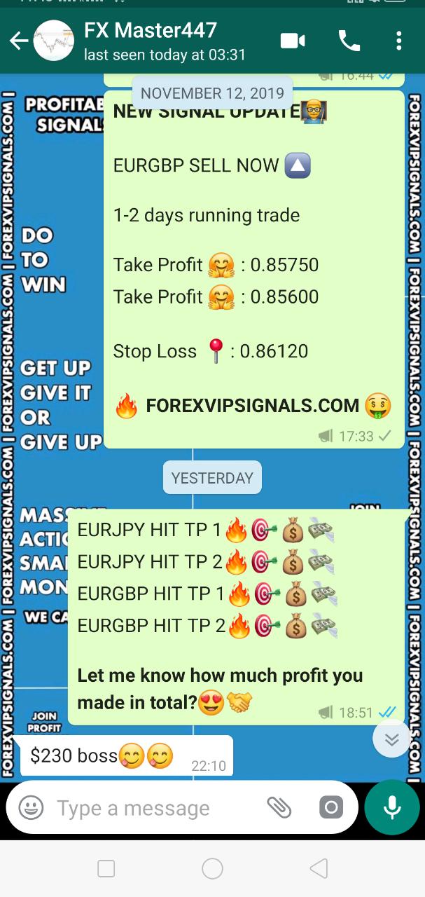 forex vip signals customer testimonials