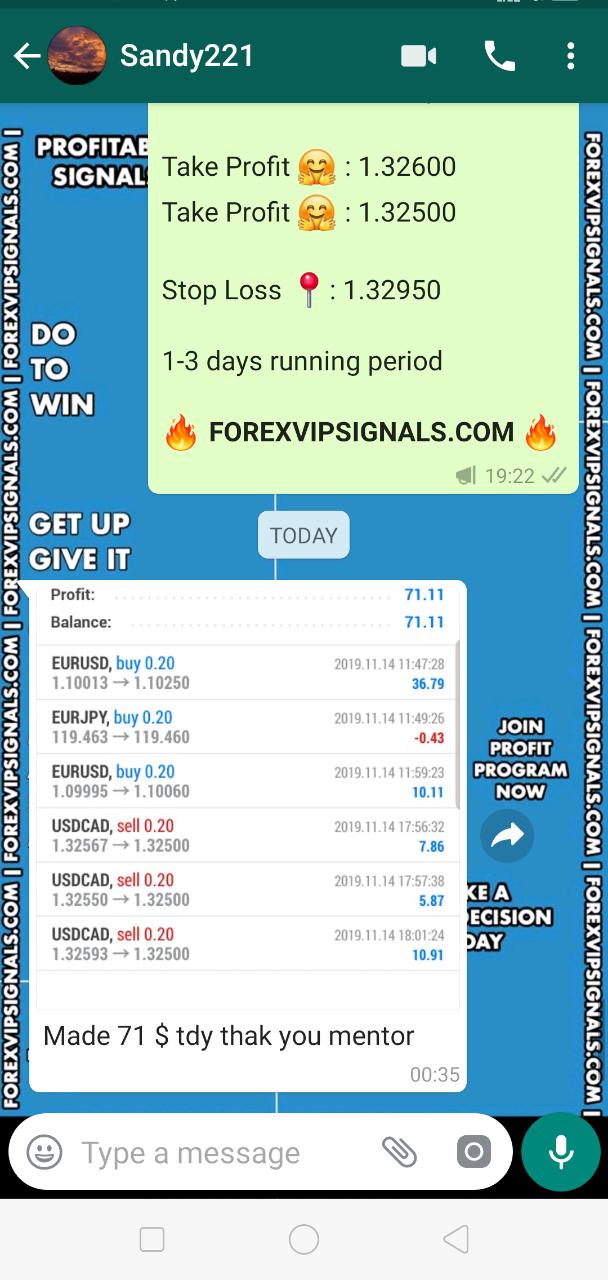 free vip forex signal