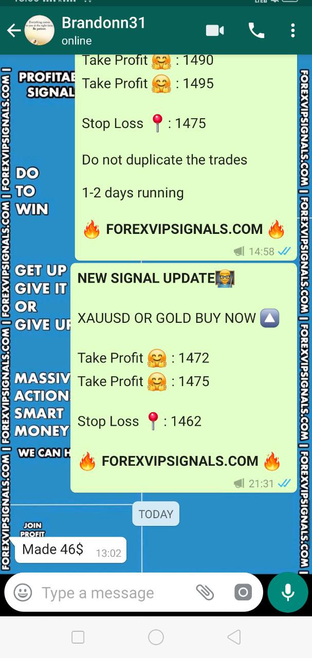 xauusd signal provider