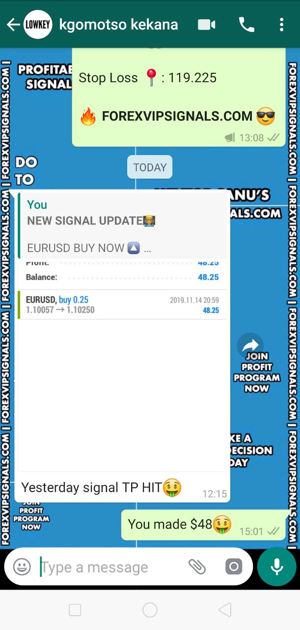 free vip forex signal