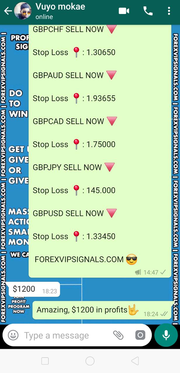 forex vip signals