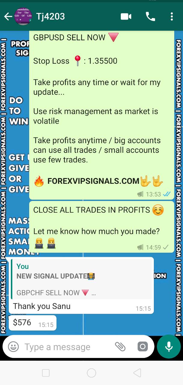 free vip forex signal