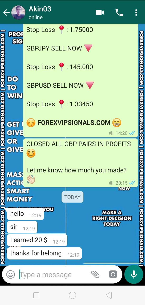 vip signals forex