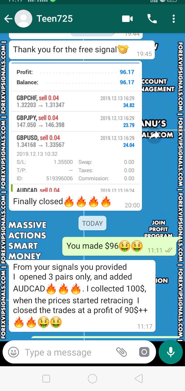 vip signals forex