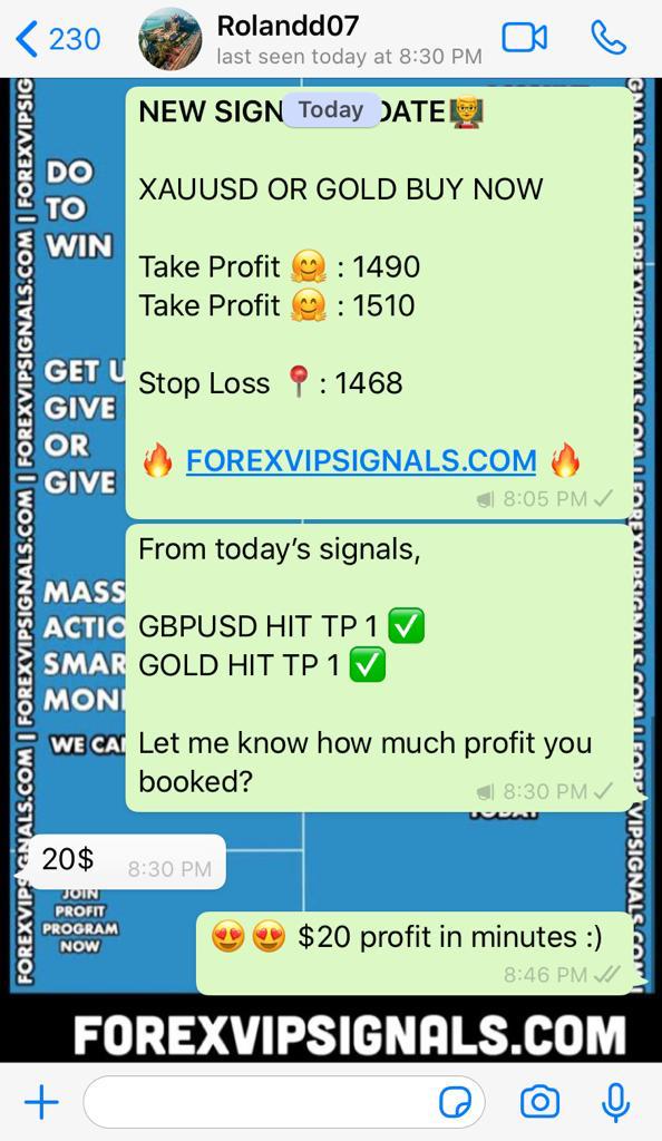 trade signal online with forex vip signals