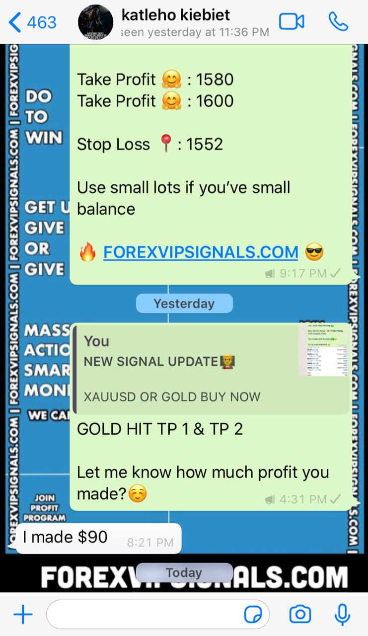 vip signal by forex vip signals