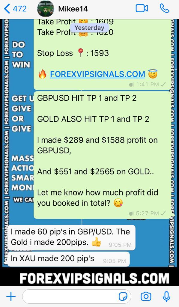 trading testimonials by forex vip signals