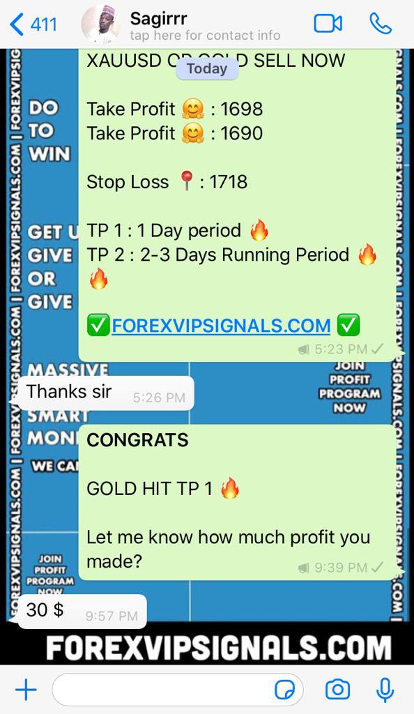 forex signals profit with forex vip signals