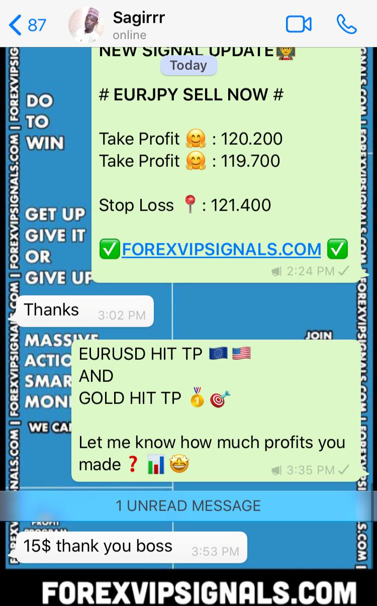 forex signals on whatsapp by forex vip signals