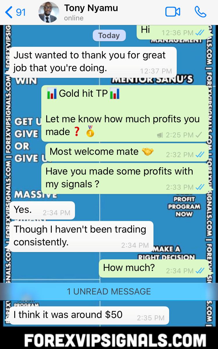 customer testimonials by forex vip signals