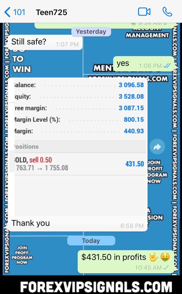 customer testimonials by forex vip signals