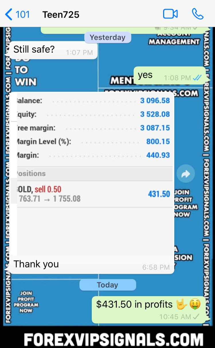 customer testimonials by forex vip signals