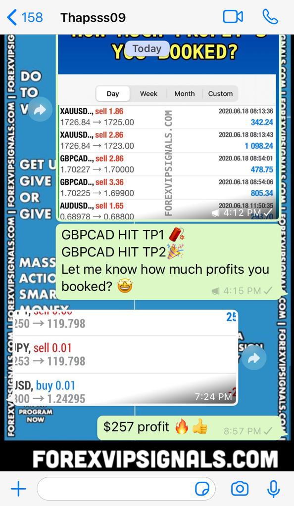 live signals testimonials by forex vip signals