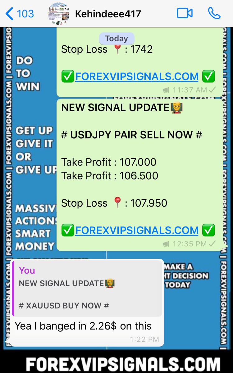 profitable forex signal by forex vip signals