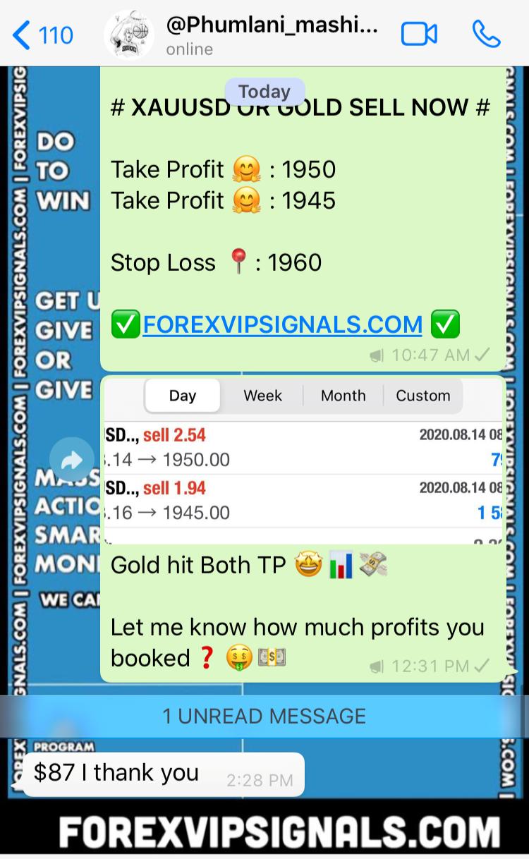 forex profit with forex vip signals