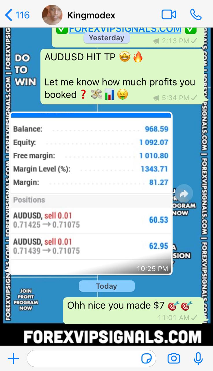 forex signals whatsapp with forex vip signals