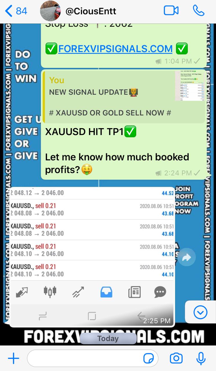 free forex trading signals daily with forex vip signals