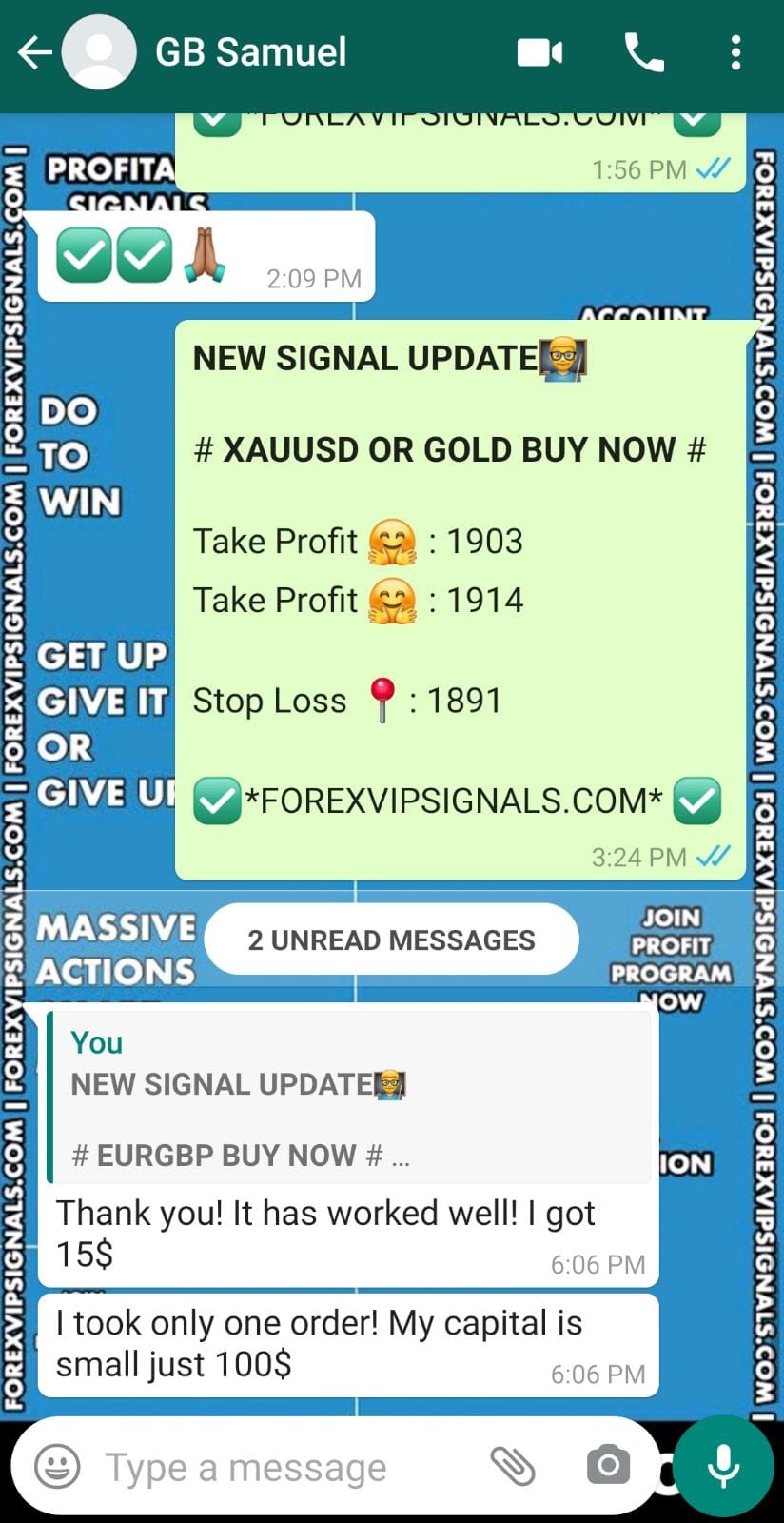 forex trading signals with forex vip signals