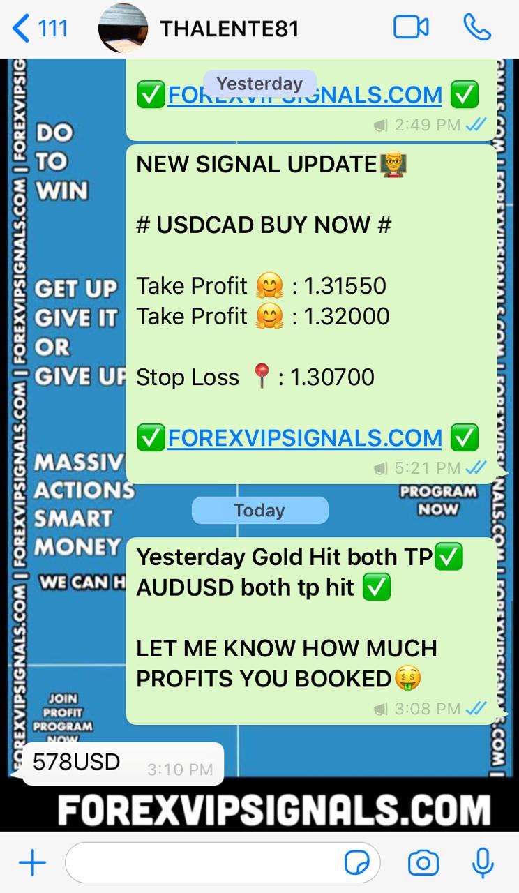 free forex trading signals by forex vip signals