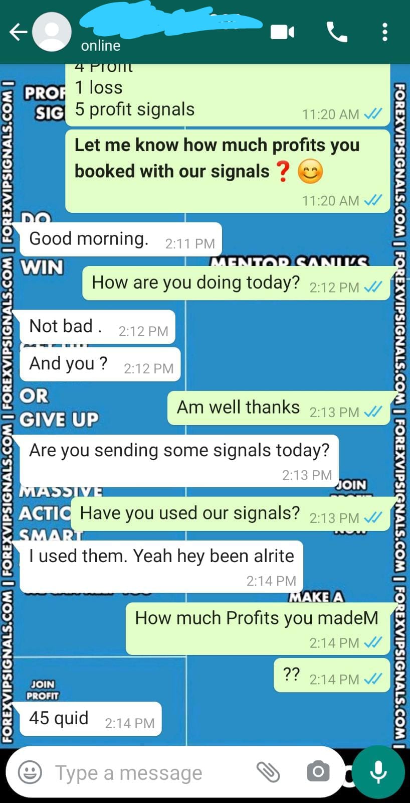 daily forex signals by forex vip signals