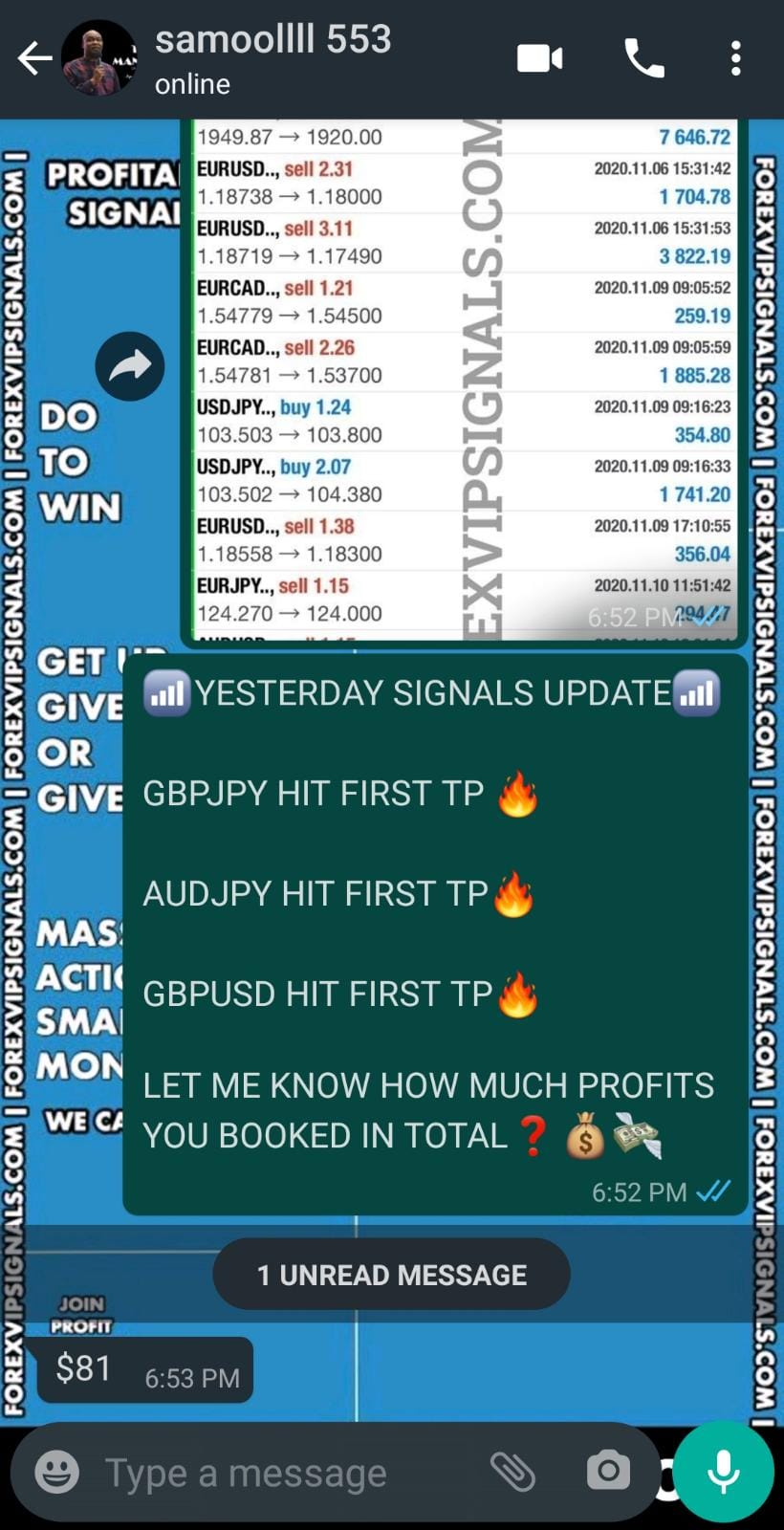 vip signals by forex vip signals