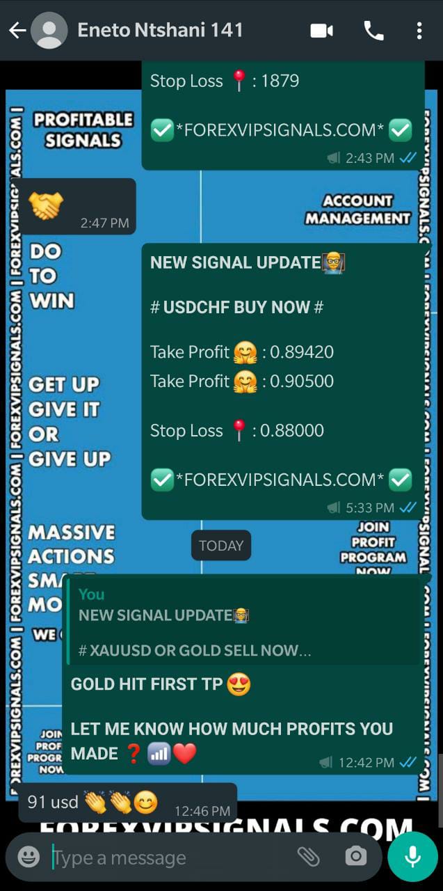 free forex trading signals daily by forex vip signals