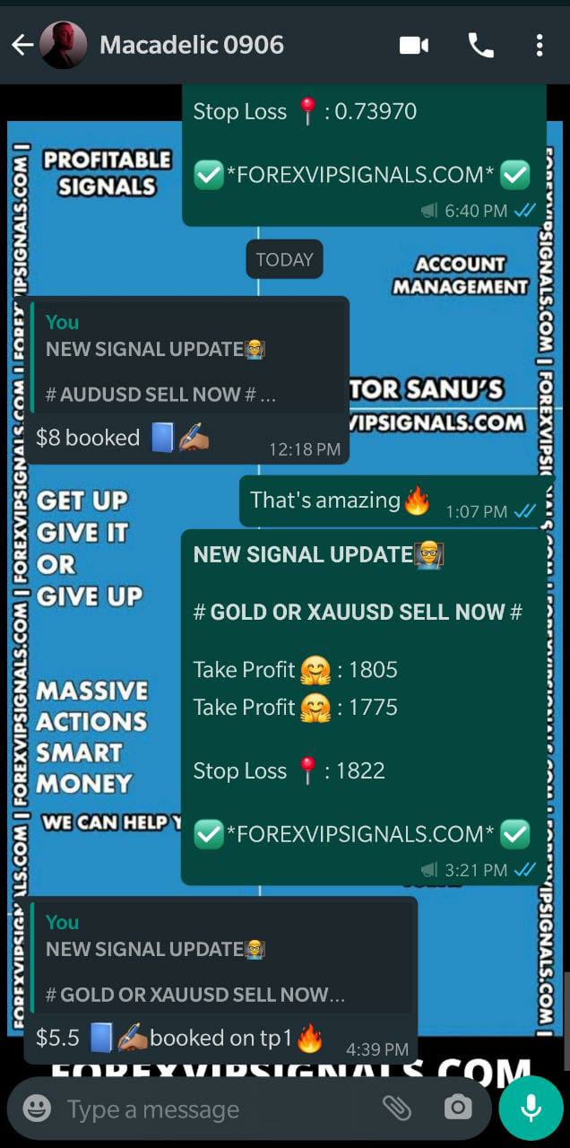 telegram trading signals by forex vip signals