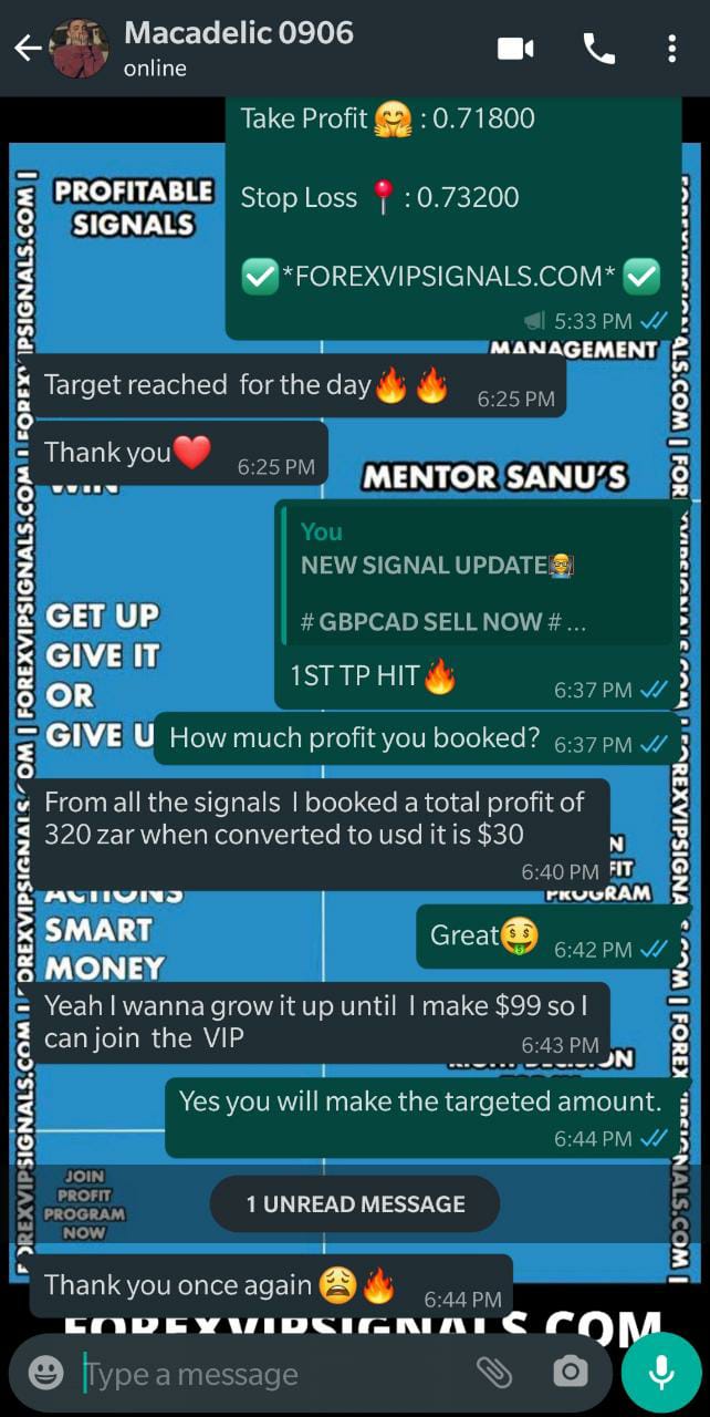 whatsapp forex signals by forex vip signals