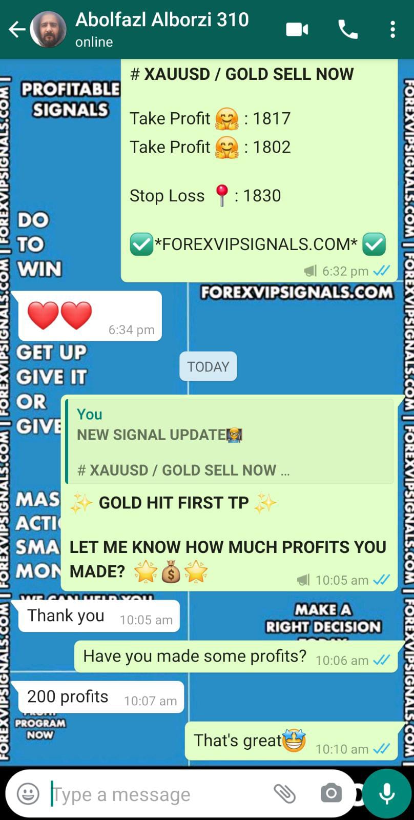 forex signals telegram by forex vip signals