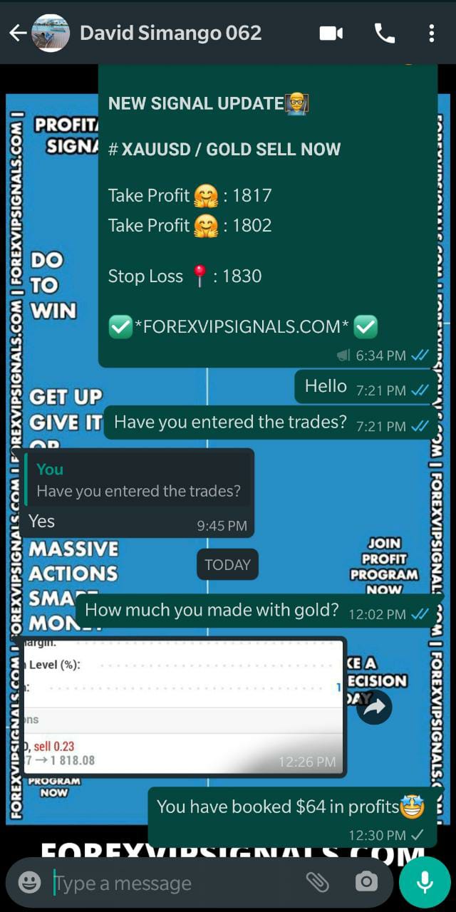 live trading signals by forex vip signals