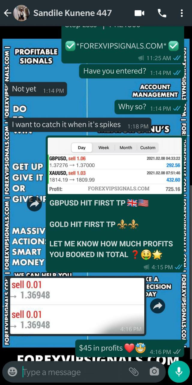 telegram trading signals with forex vip signals