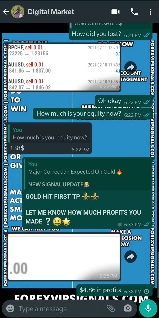 xauusd signal today by forex vip signals