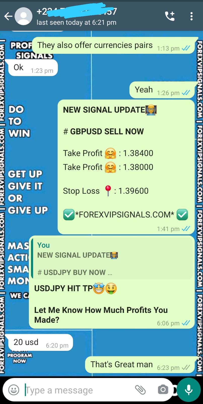 daily forex signals by forex vip signals