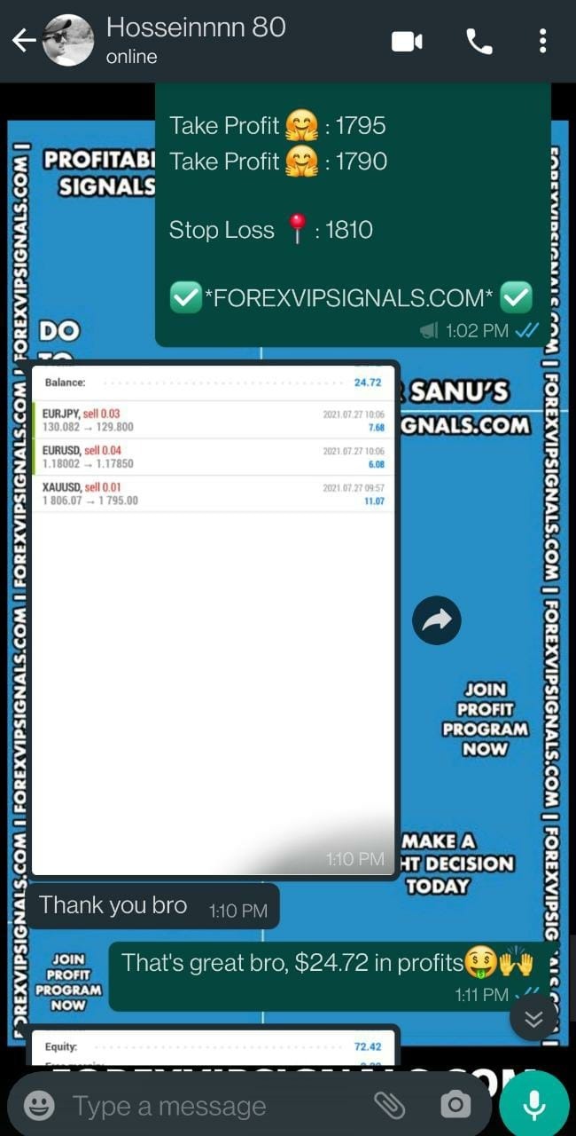 free forex trading signals by forex vip signals