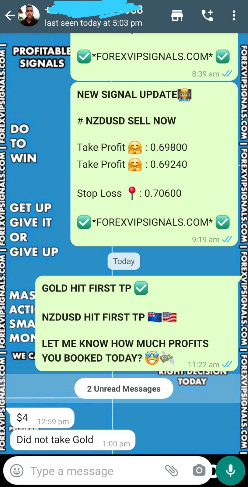 daily forex signals by forex vip signals