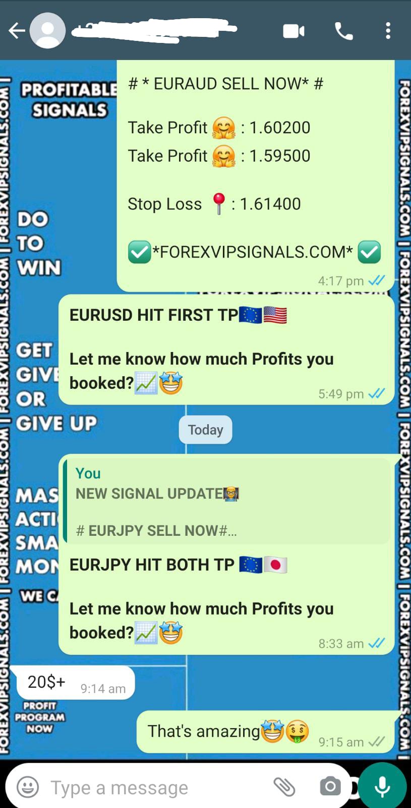 free forex trading signals daily by forex vip signals